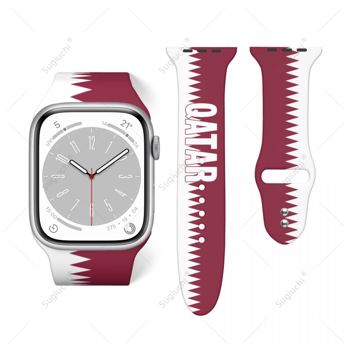 3D Printing Qatar - Tali Olahraga Cetak 3D Bendera Qatar