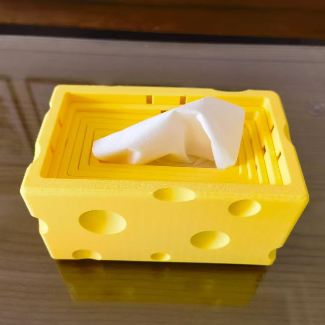 3D Printing Question - Kotak Tisu 3D Print Bentuk Keju