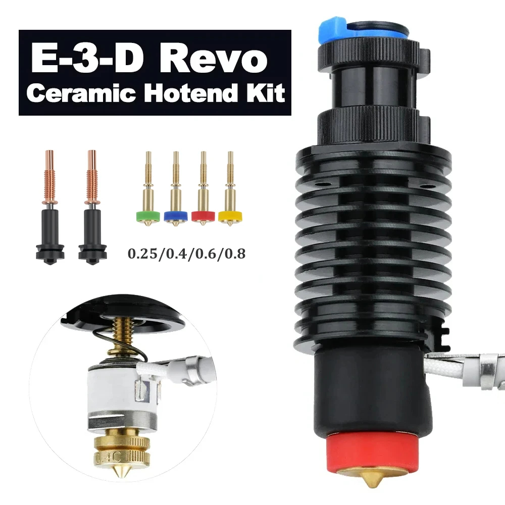 Ender 3 Upgrade Kit - Kit Hotend E3D yang Ditingkatkan untuk