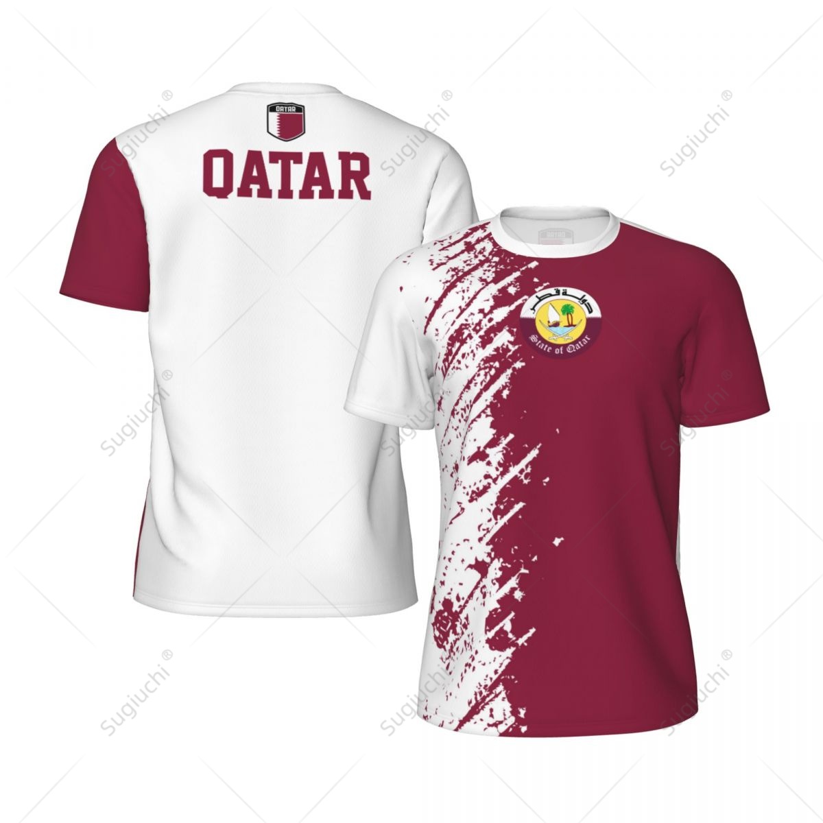 3D Printing Qatar - Desain Eksklusif Bendera Qatar 3D Print