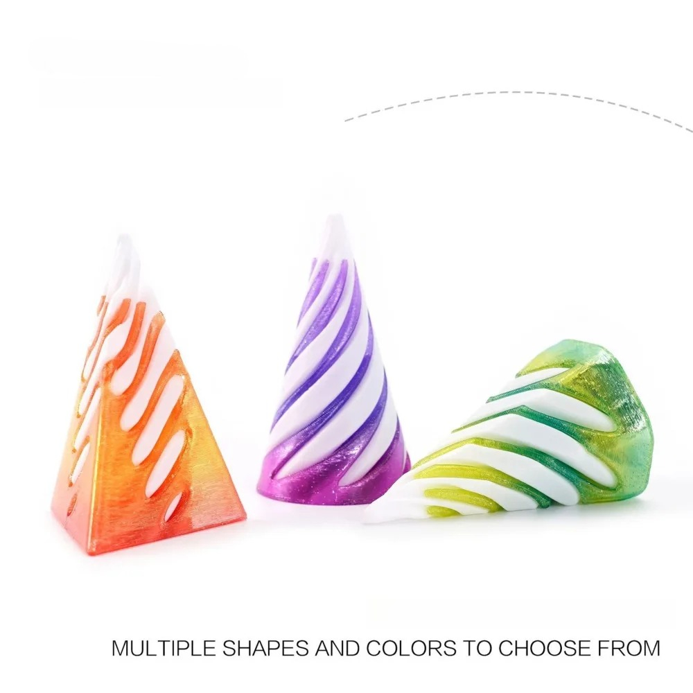 3D Printing Nyc - Mainan Putar Sekrup Helix Cetak 3D