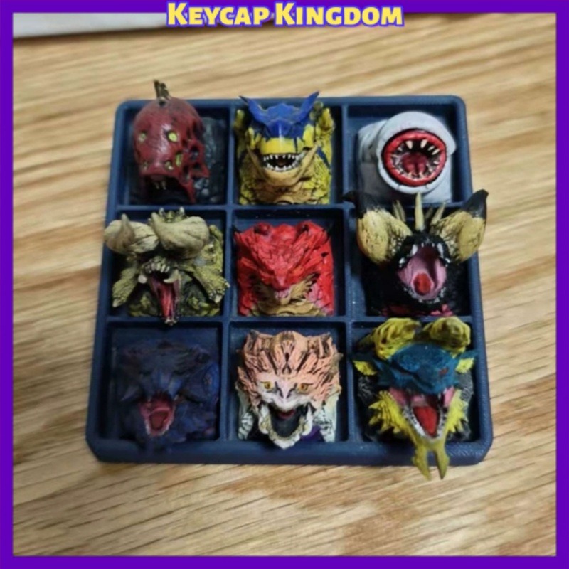 3D Printing Simulator - Monster Hunter Dragon Resin Custom Keycaps