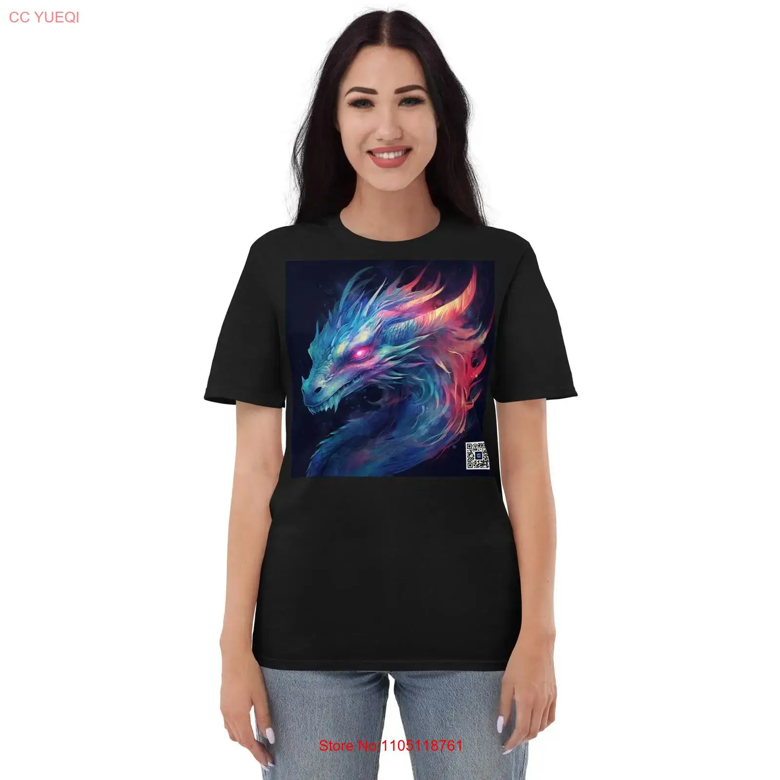 3D Printing Qr Code - Kaos Dragon dengan kode QR AR