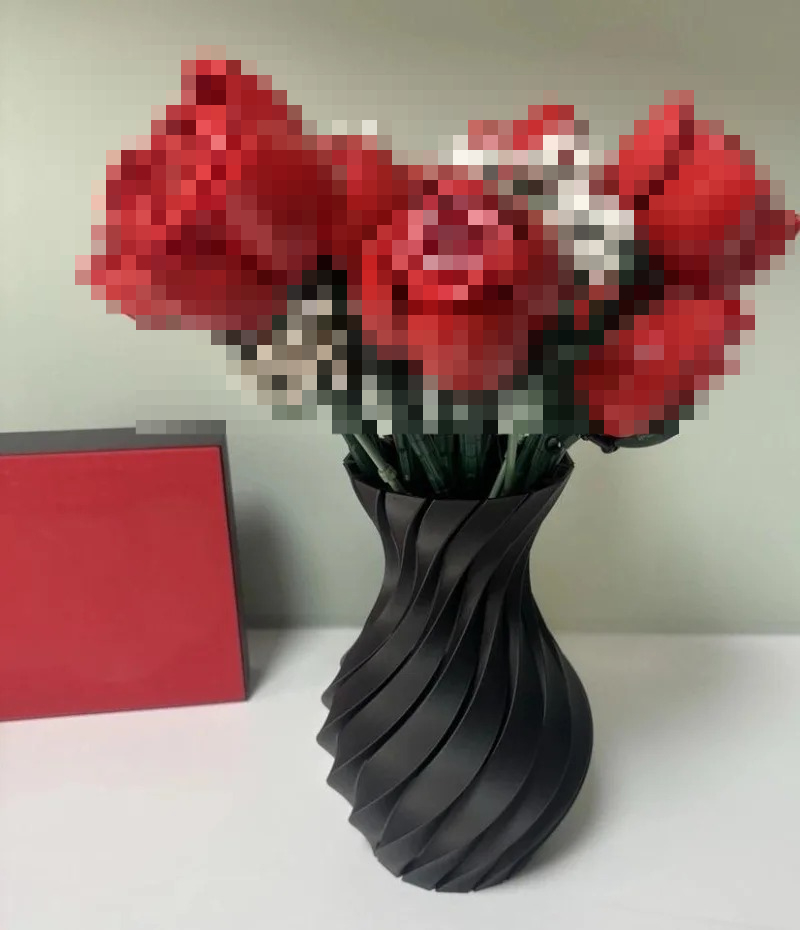 3D Printing Lego Bricks - Vas untuk Buket Lego Bunga Mawar