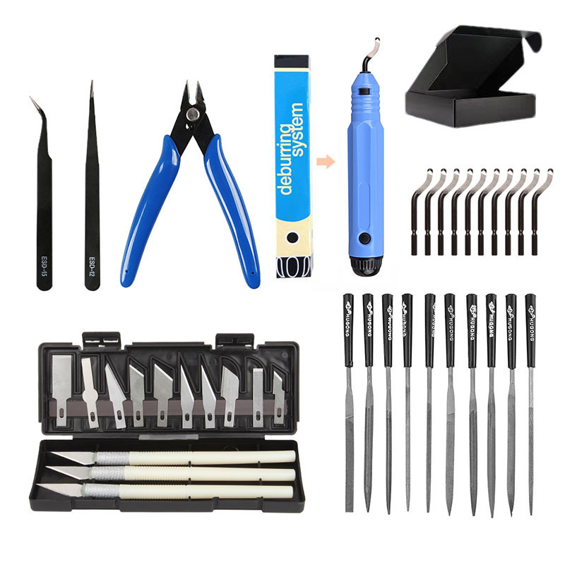 3D Printing File Free - 38 Pcs Kit Alat Penggerindaan Model