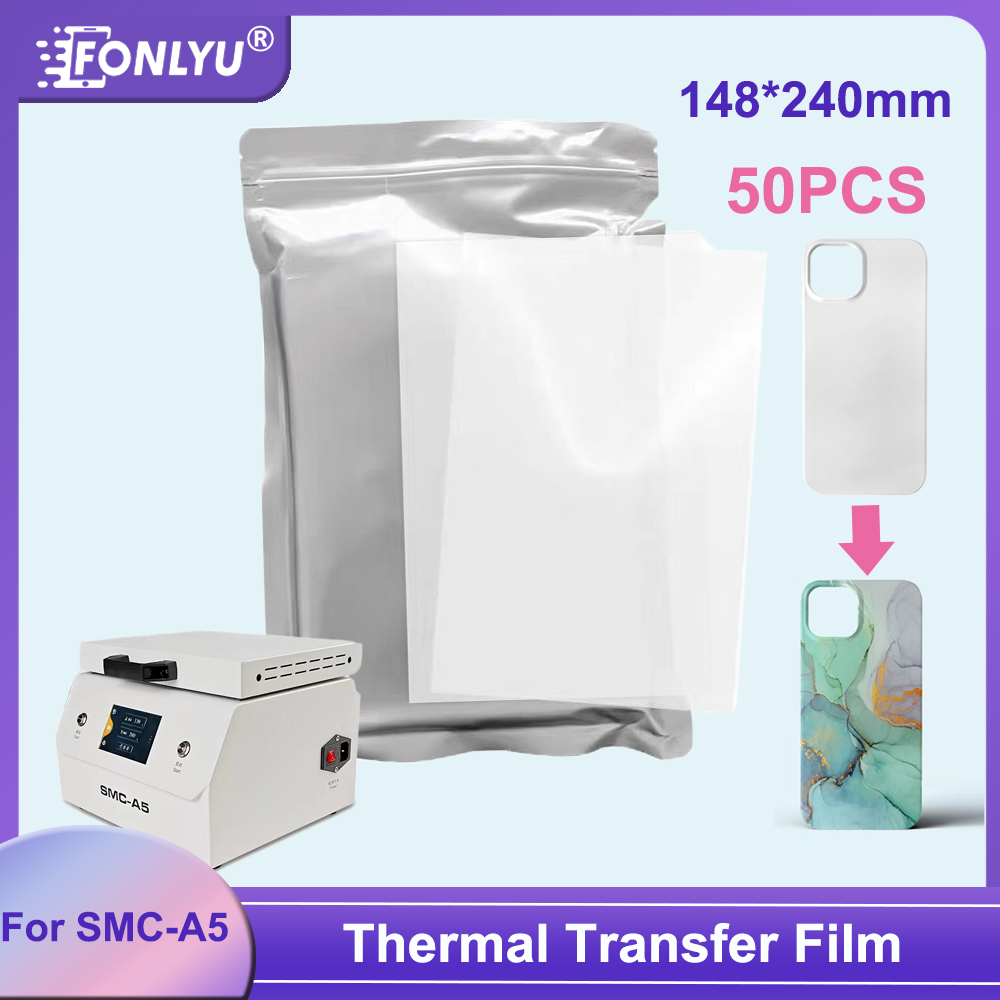3D Printing Housing - Fonlyu 50 buah 3D sublimasi Film