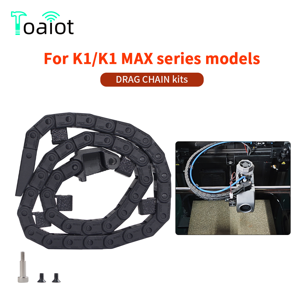 3D Printer Cable Chain - Rantai kabel plastik K1 MAX, aksesori