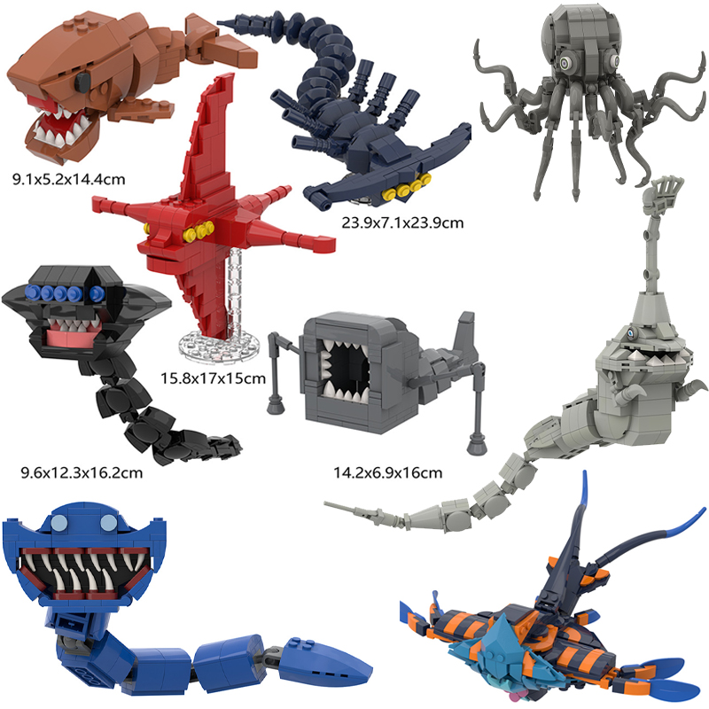 3D Printing Lego Bricks - Seri Kota Figur Hewan Cetak 3D