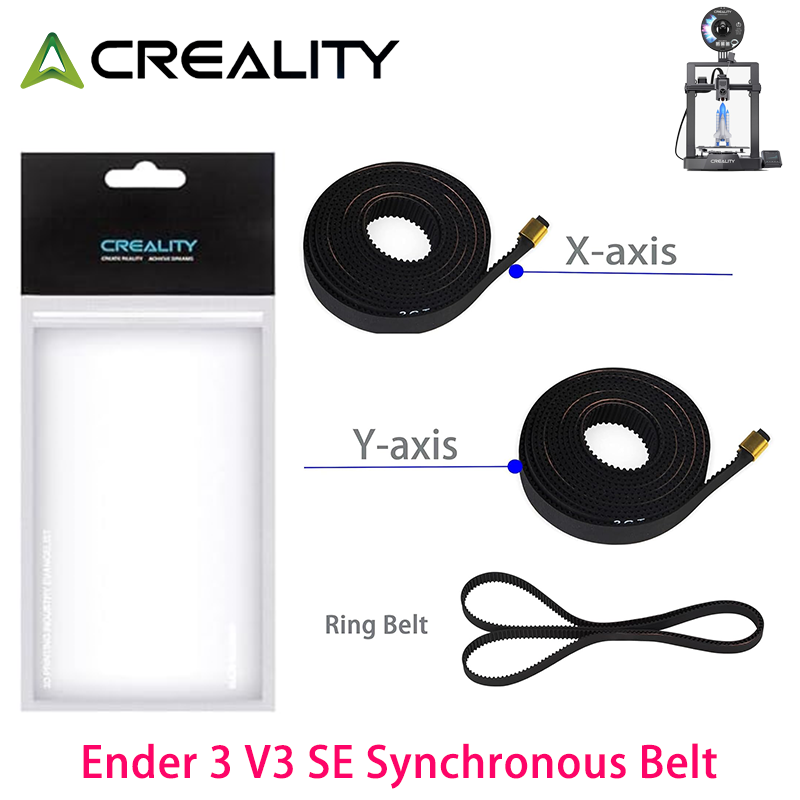 3D Printing X Axis - Kit Timing Belt Creality Ender-3 V3