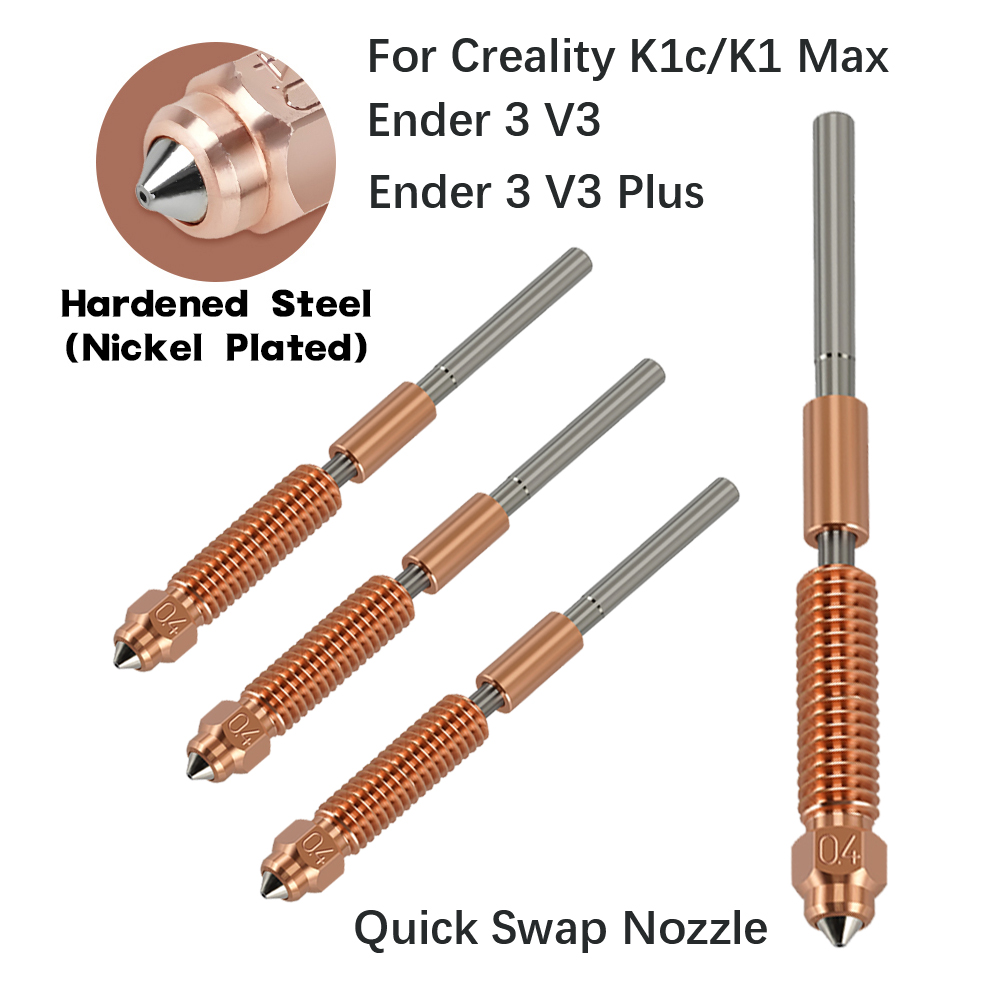 Ender 3 Upgrade Kit - Untuk Creality K1C Nosel All-In-One Tembaga