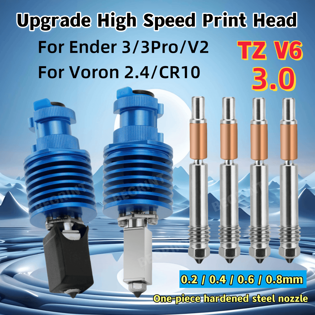 Ender 3 Upgrade Kit - Hotend Upgrade TZ V6 3.0 pemanasan