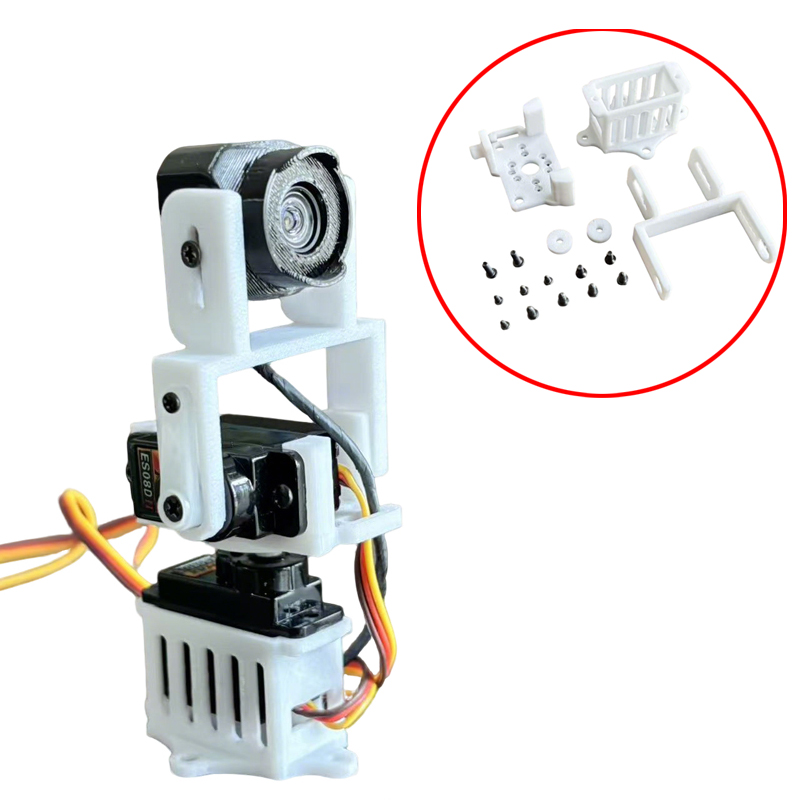 3D Printing X Axis - 1Set Braket Pemasangan Gimbal Dua Sumbu