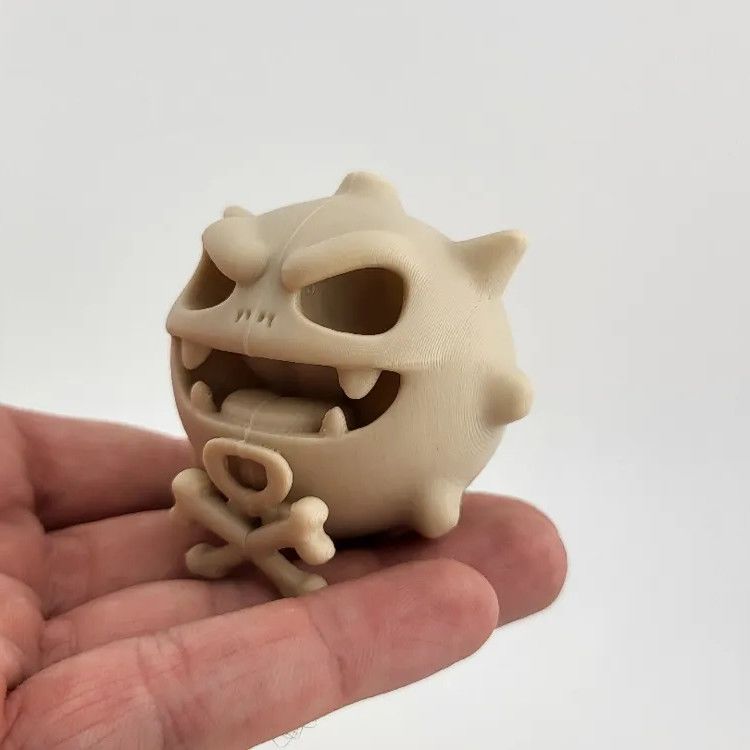 3D Printing Model - Figur Fosil Tengkorak Pokémon Model Cetak
