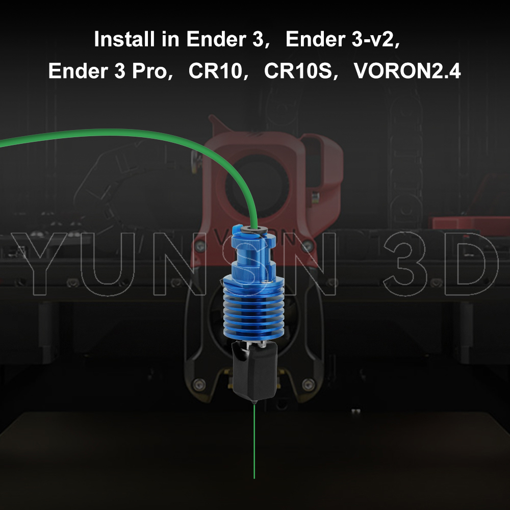 Peningkatan Kepala Cetak Kecep - Ender 3 Upgrade Kit ulasan dan harga