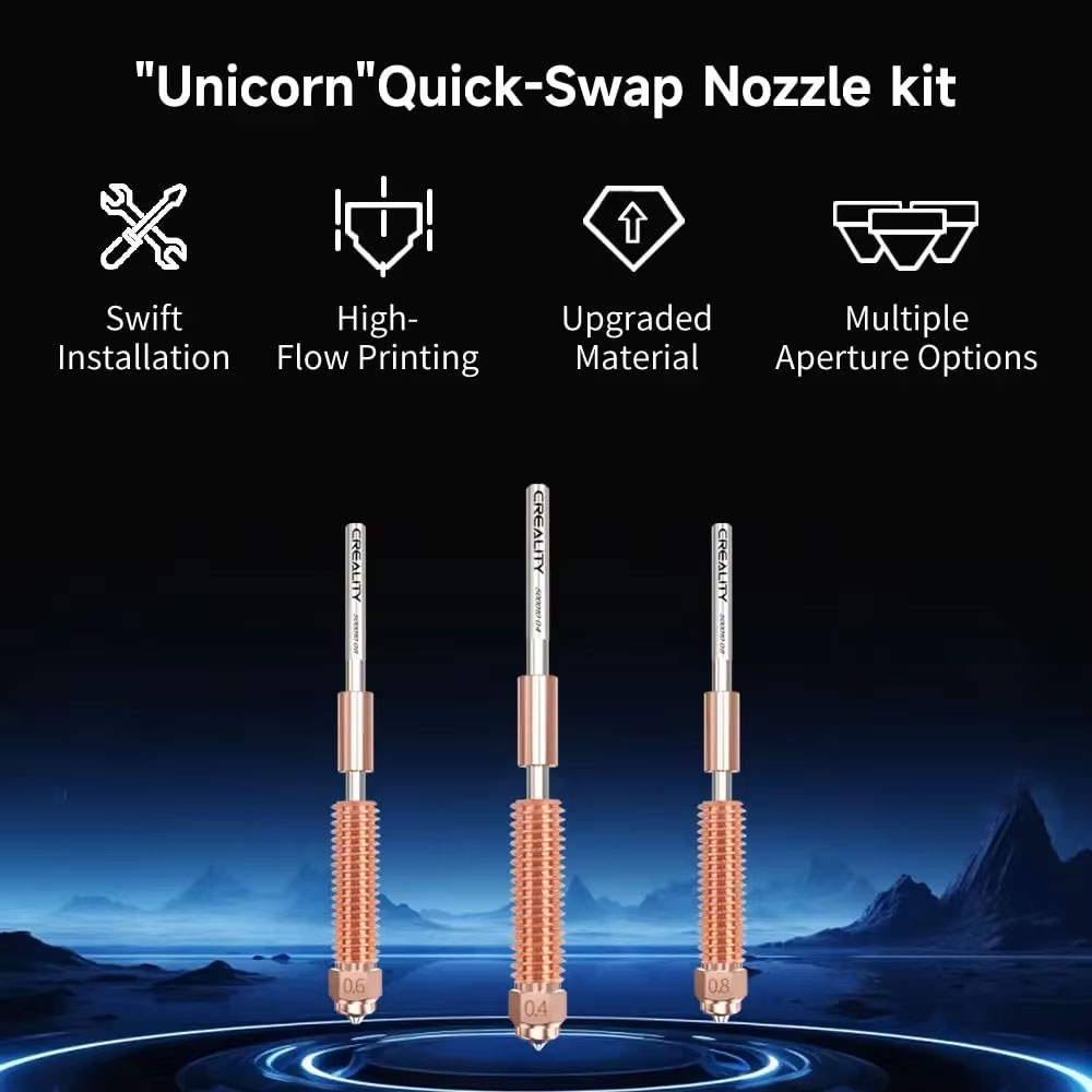 Kit Nozzle Quick-swap Creality - Ender 3 Upgrade Kit ulasan dan harga