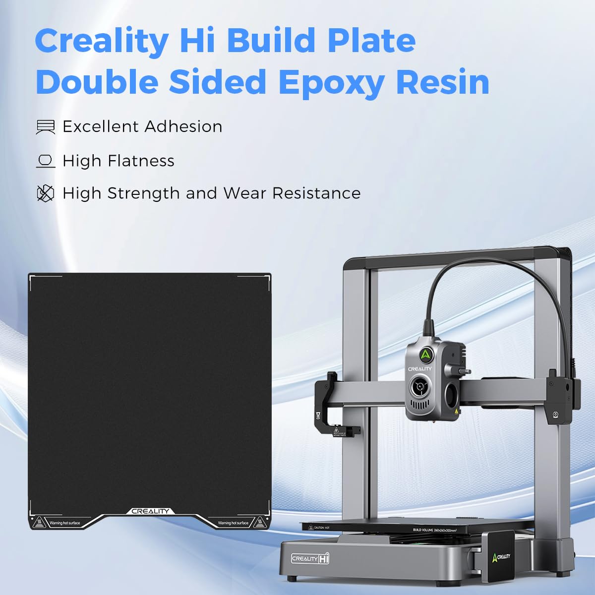 Pelat Pembuatan Resin Epoksi C - 3D Printer Bed Spring ulasan dan harga