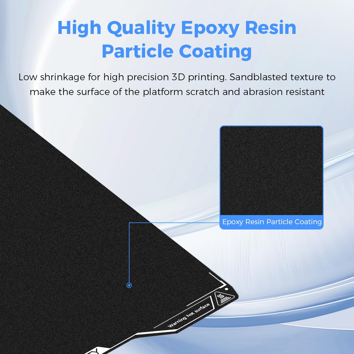 Pelat Pembuatan Resin Epoksi C - 3D Printer Bed Spring ulasan dan harga