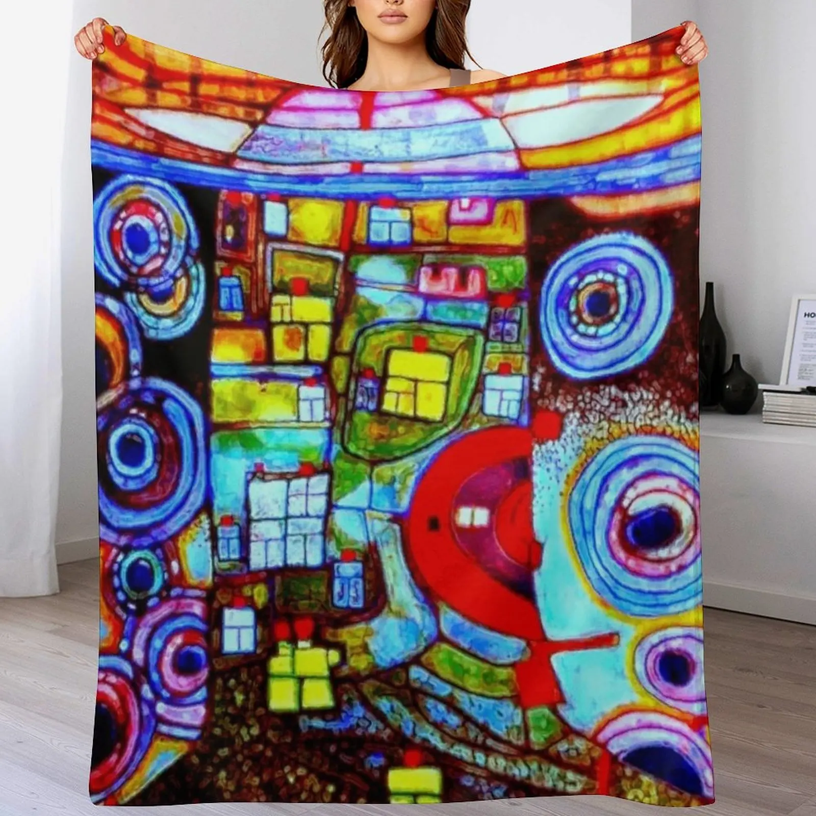 Qatar 813 neon Throw Blanket S - 3D Printing Qatar ulasan dan harga