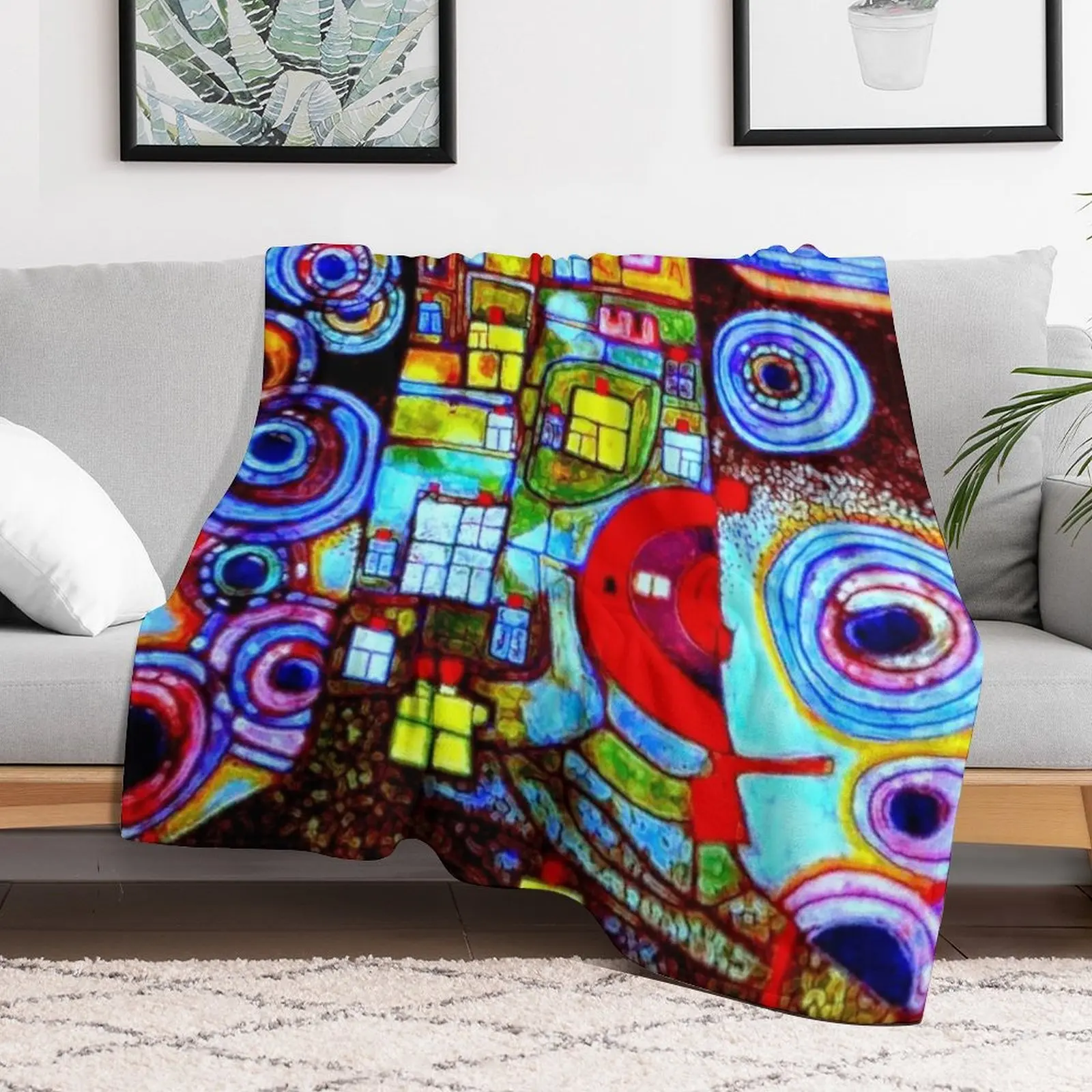 Qatar 813 neon Throw Blanket S - 3D Printing Qatar ulasan dan harga