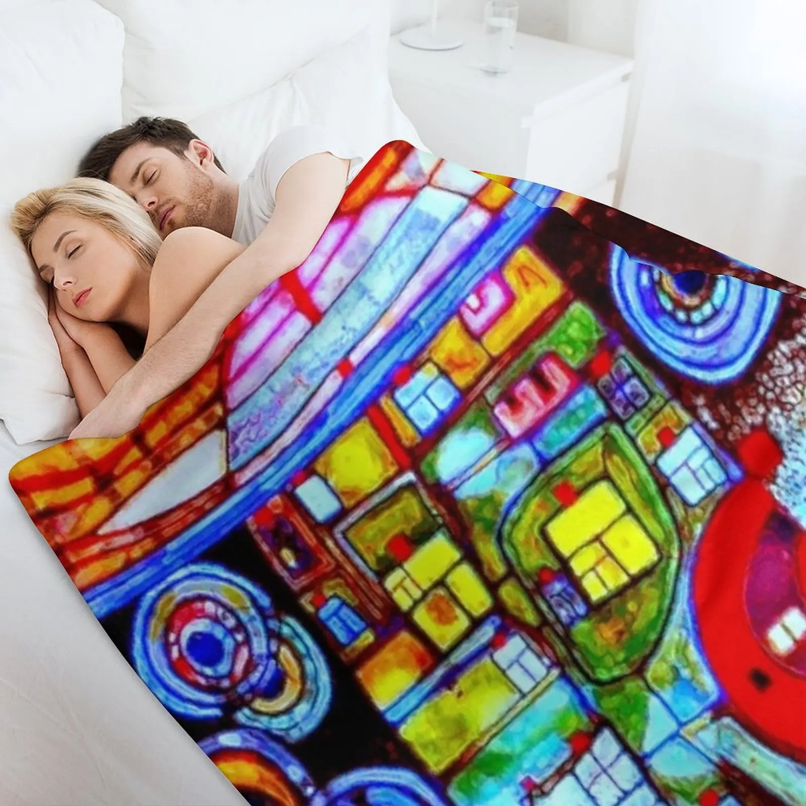 Qatar 813 neon Throw Blanket S - 3D Printing Qatar ulasan dan harga