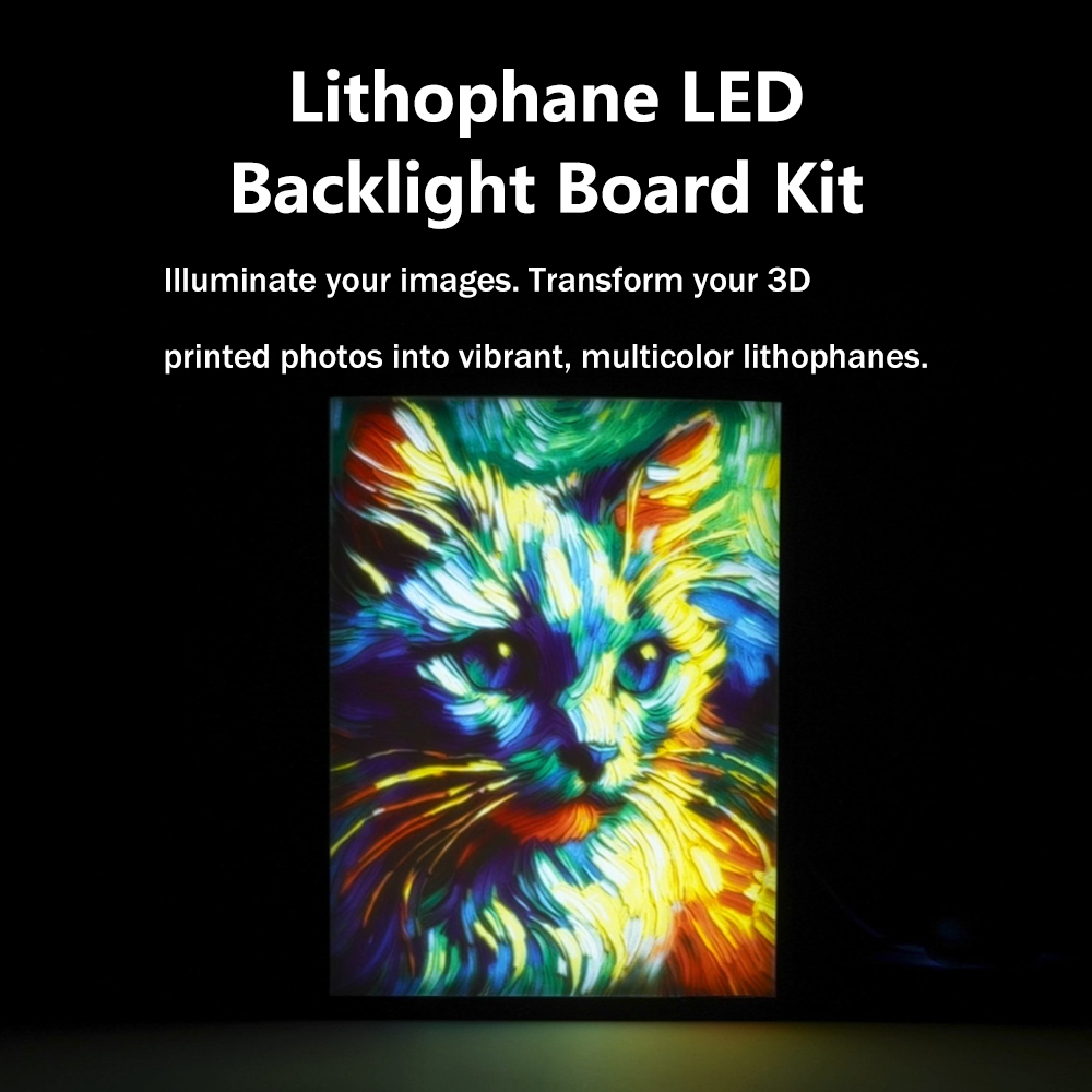Panel LED Lithophane CMYK untu - 3D Printing Foto ulasan dan harga