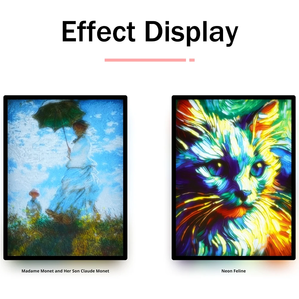 Panel LED Lithophane CMYK untu - 3D Printing Foto ulasan dan harga