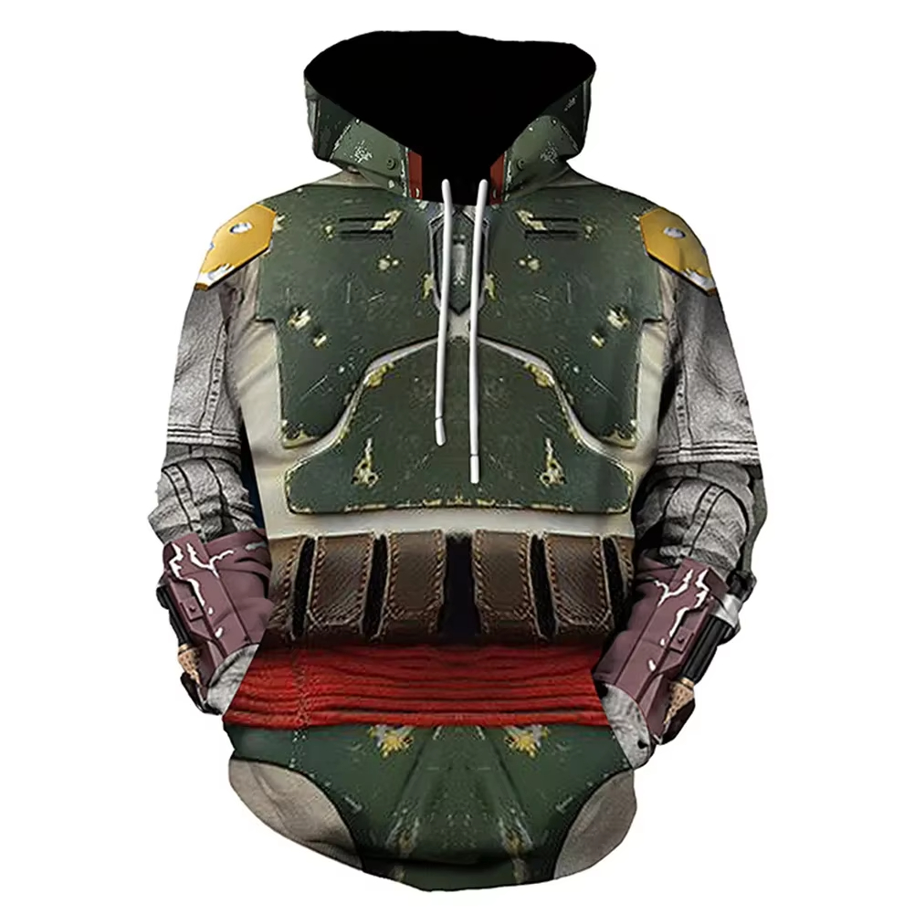 Hoodie Rubius Lengan Panjang U - 3D Printing Youtubers ulasan dan harga