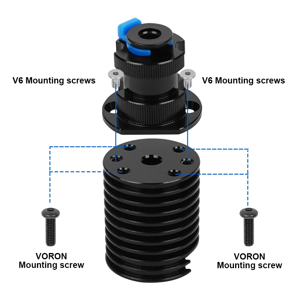 Kit Hotend E3D yang Ditingkatk - Ender 3 Upgrade Kit ulasan dan harga