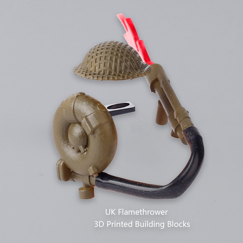 MOC WW2 militer Inggris MK-II  - 3D Printing Lego Bricks ulasan dan harga