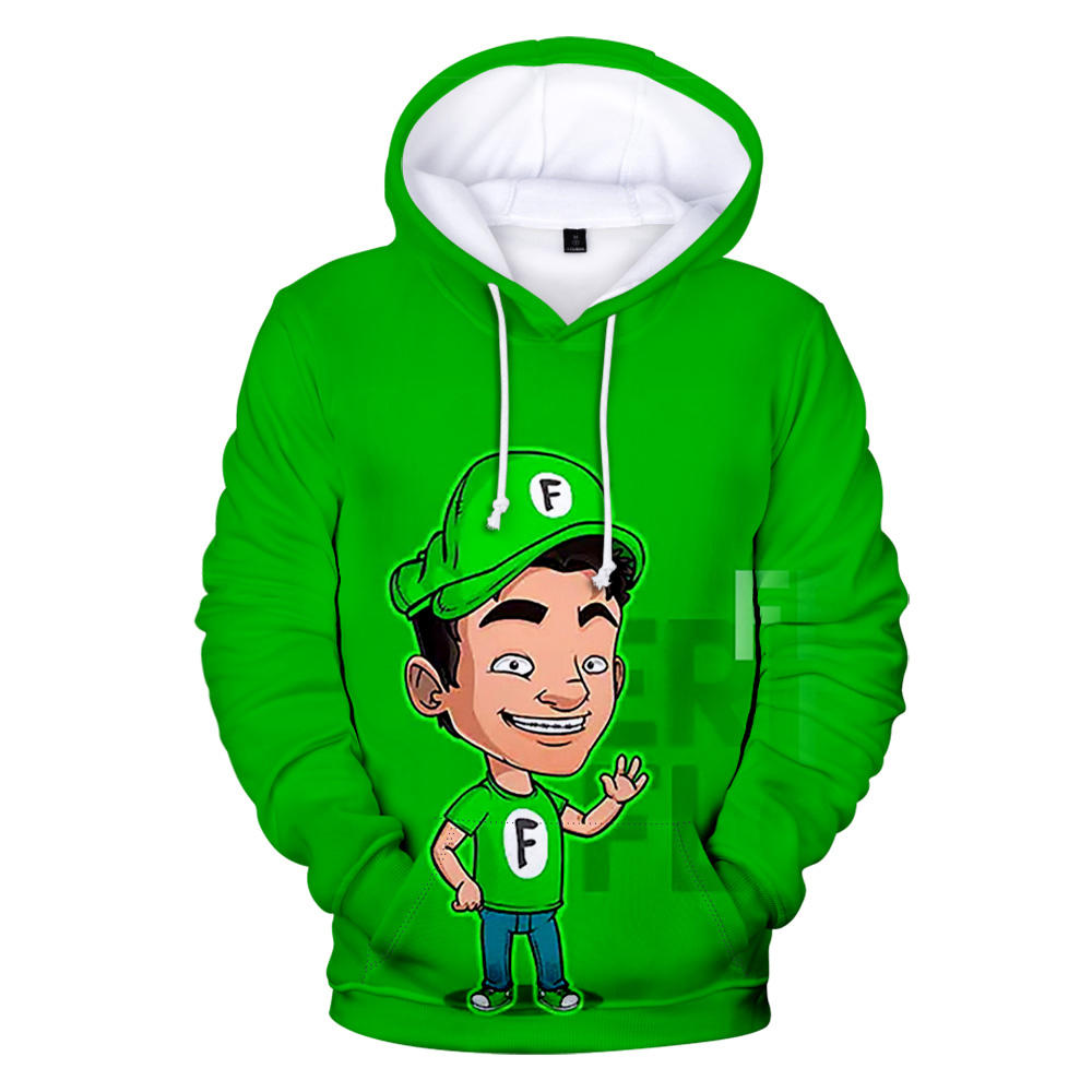 2026 Youtuber Fernanfloo Hoodi - 3D Printing Youtubers ulasan dan harga