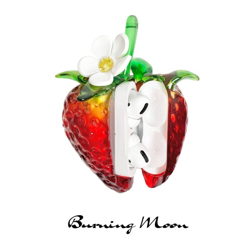 Casing Earphone Strawberry unt - 3D Printing Housing ulasan dan harga