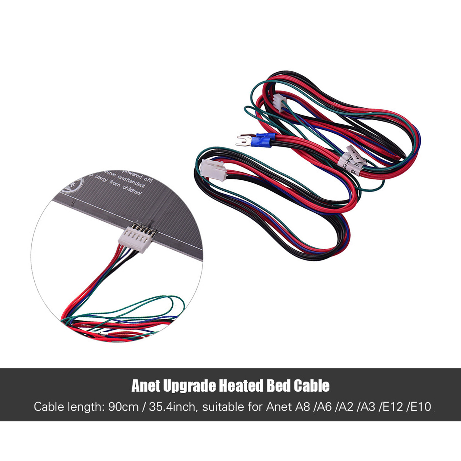 Anet 18AWG Upgrade kabel Bed p - 3D Printer Cable Chain ulasan dan harga