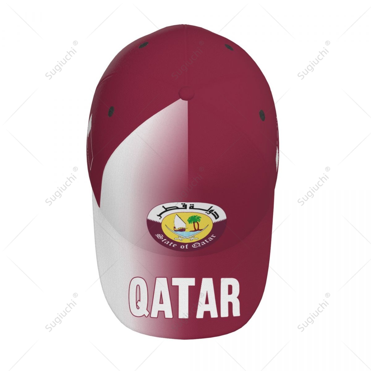 Topi Bisbol Uniseks Bendera Qa - 3D Printing Qatar ulasan dan harga