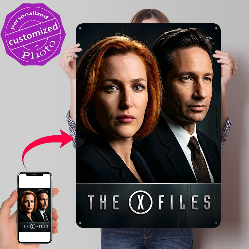 Poster Film X-Files Retro 3D C - 3D Printing File Free ulasan dan harga