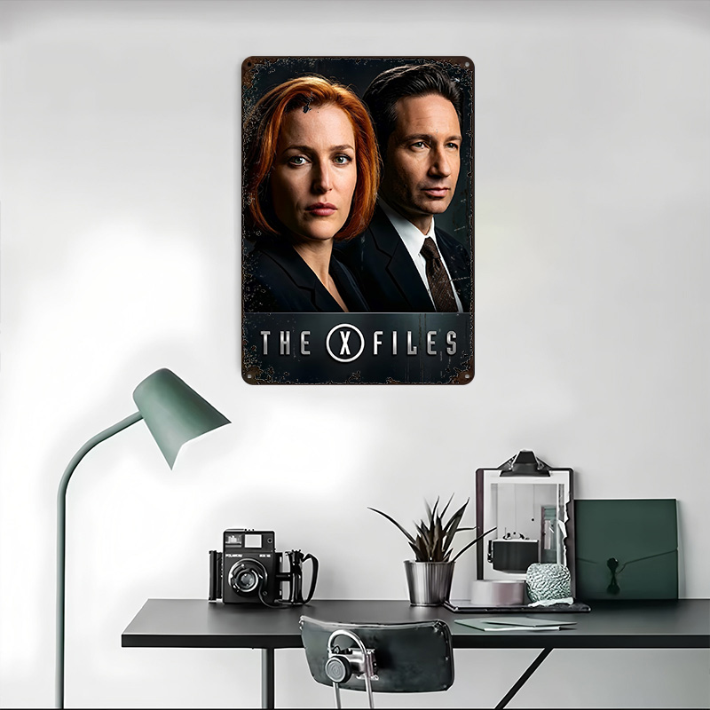 Poster Film X-Files Retro 3D C - 3D Printing File Free ulasan dan harga