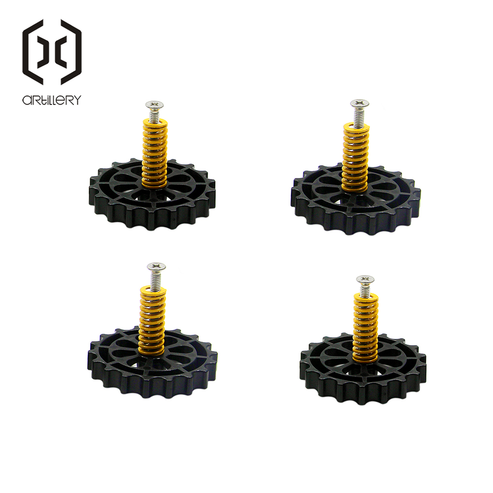 4 buah mur pengatur tingkat pe - 3D Printer Bed Spring ulasan dan harga