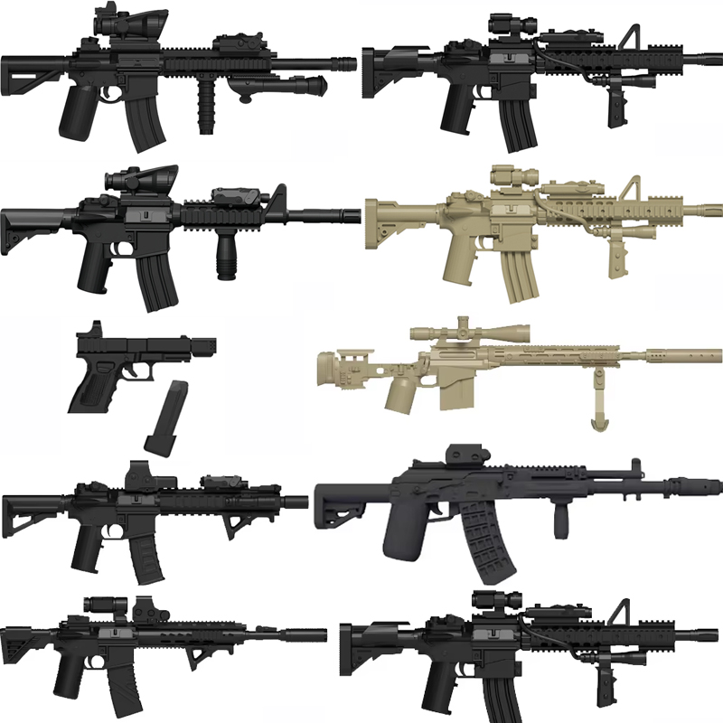 Figur Tentara Militer Aksesori - 3D Printing Lego Bricks ulasan dan harga