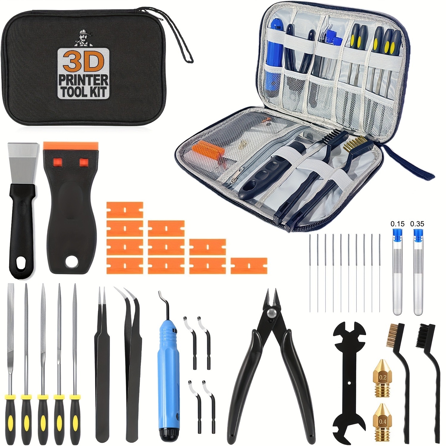 Kit Peralatan Printer 3D, 33 B - 3D Print Removal Tool ulasan dan harga