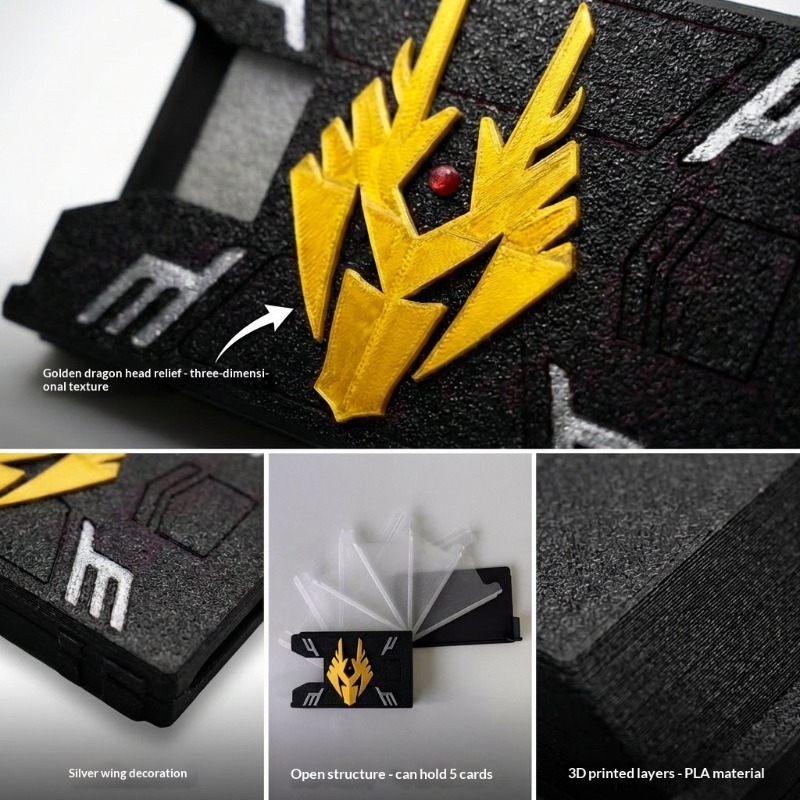 Kamen Rider Ryuki Tempat Kartu - 3D Printing Simulator ulasan dan harga