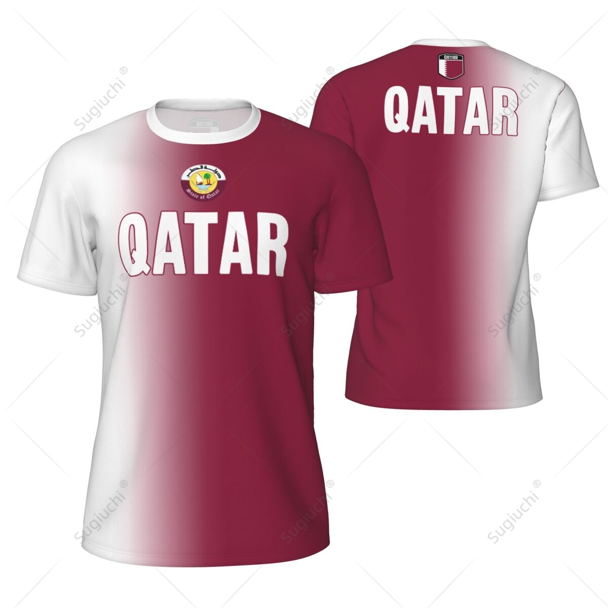 Kaos Olahraga Berbahan Jaring  - 3D Printing Qatar ulasan dan harga