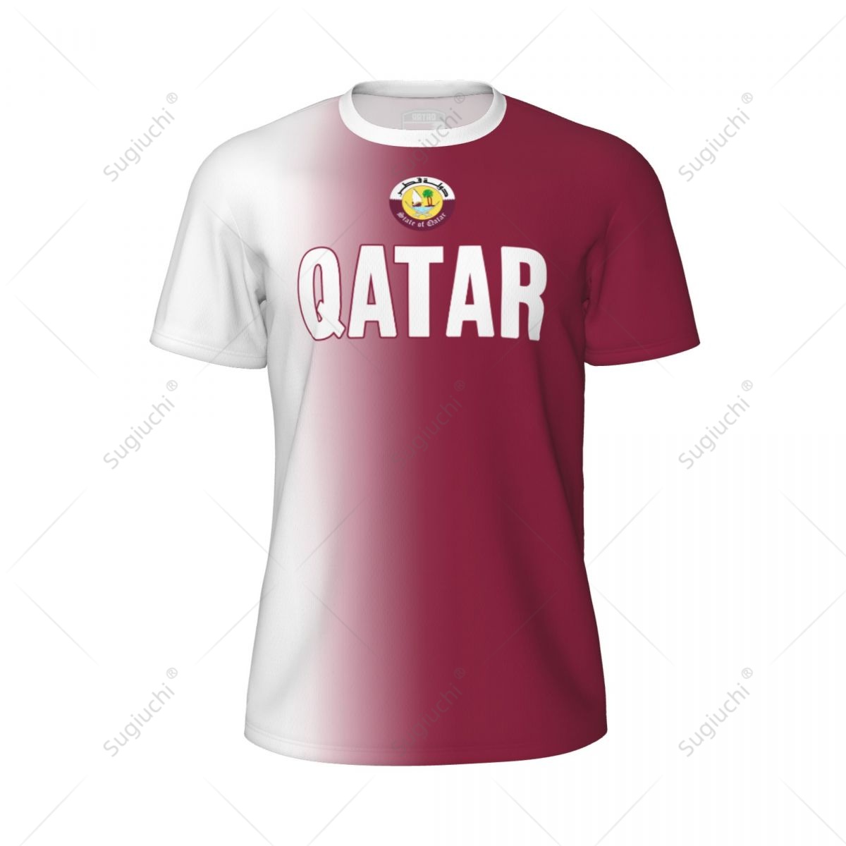 Kaos Olahraga Berbahan Jaring  - 3D Printing Qatar ulasan dan harga