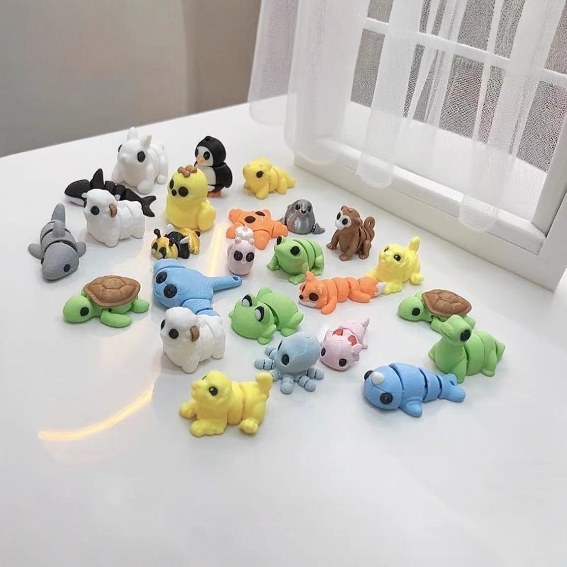 10-50 Buah Ornamen Patung Hewa - 3D Printing Household Items ulasan dan harga