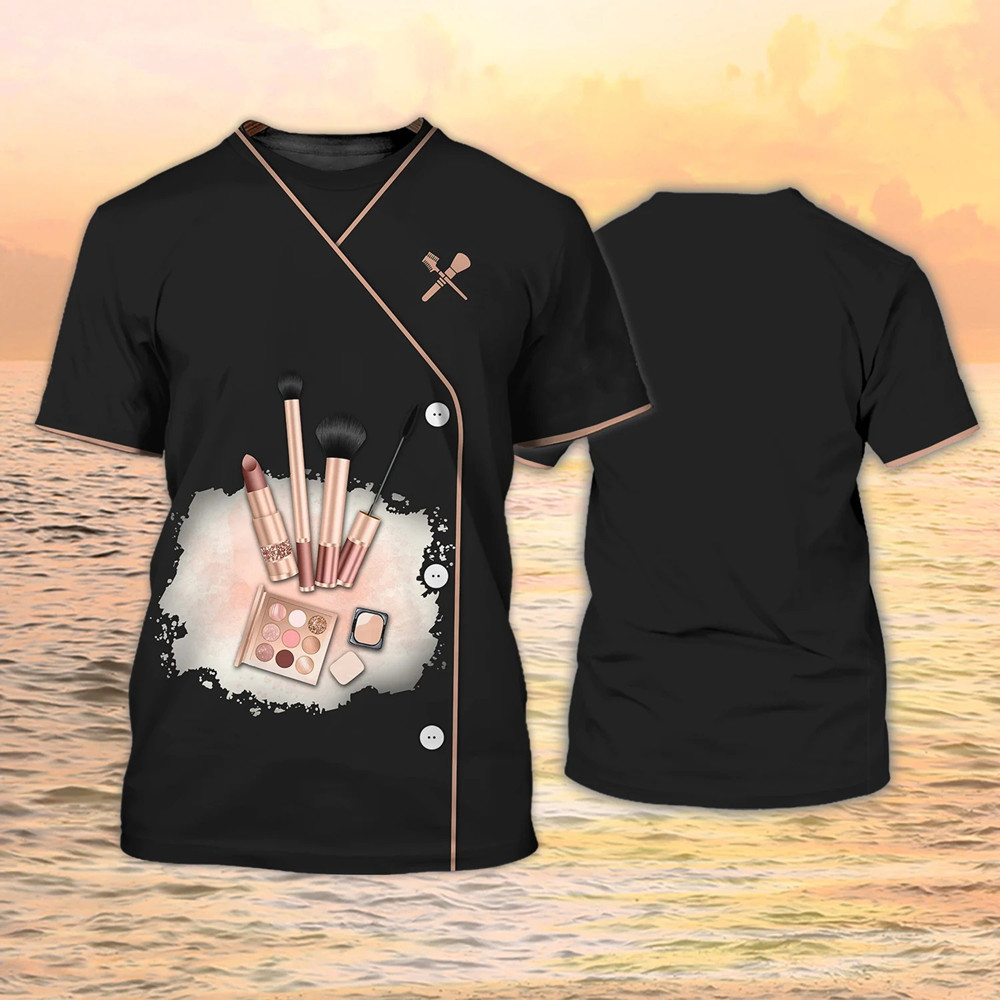Kaos Make Up Artist Cosmeticia - 3D Printing Maket ulasan dan harga