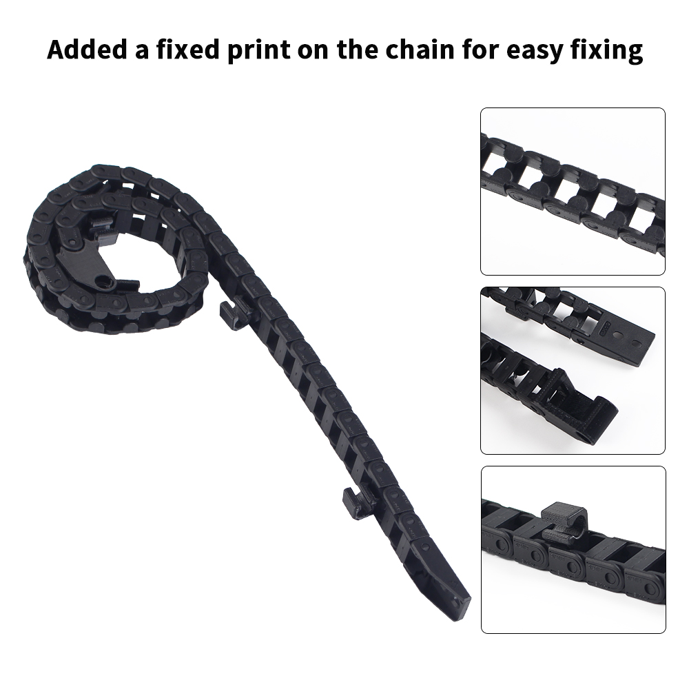 Rantai kabel plastik K1 MAX, a - 3D Printer Cable Chain ulasan dan harga