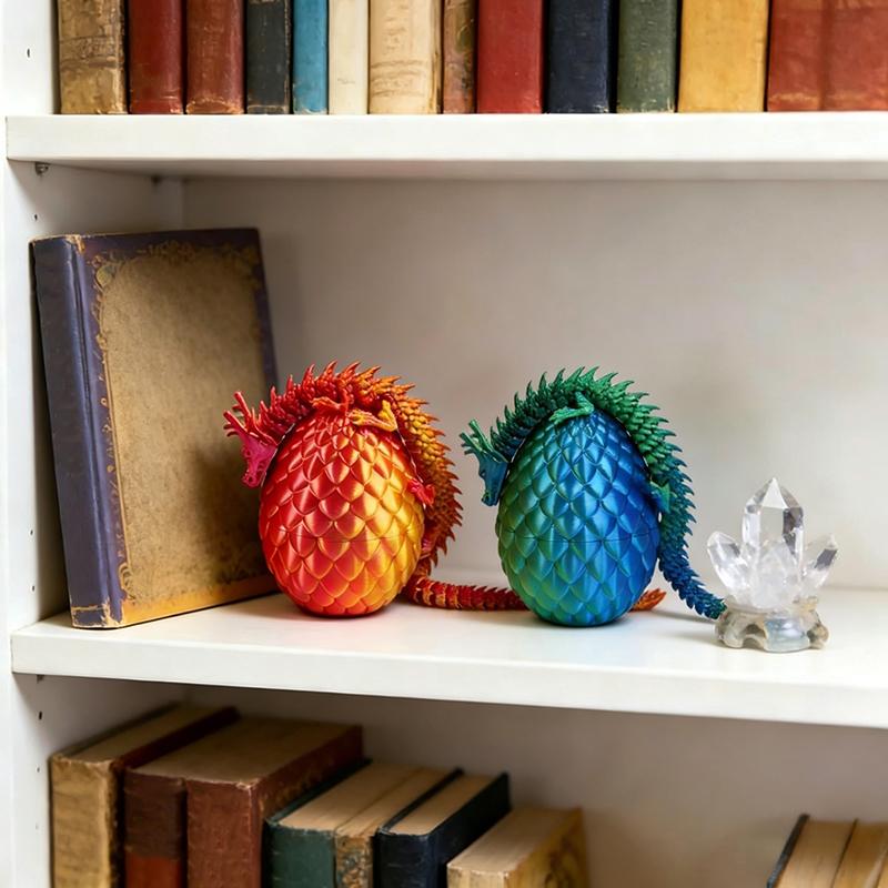 ● Dcy. Telur Naga Cetak 3D 30c - 3D Printing Household Items ulasan dan harga