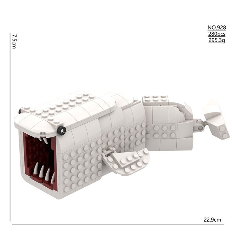 Seri Kota Figur Hewan Cetak 3D - 3D Printing Lego Bricks ulasan dan harga