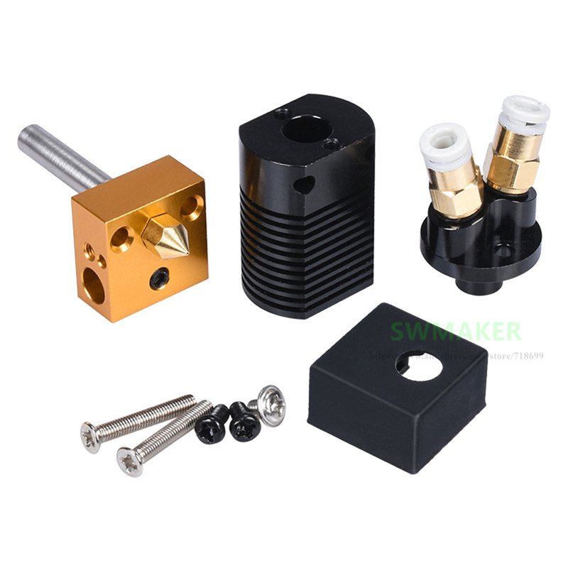 Meng-upgrade 12/24V 2 Di 1 Ext - Ender 3 Upgrade Kit ulasan dan harga