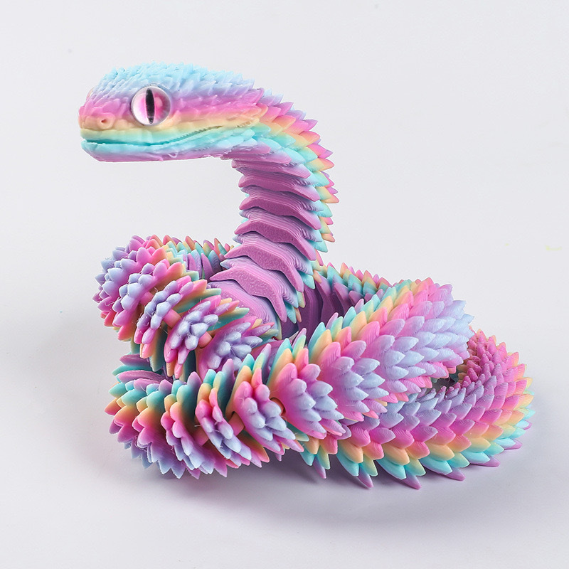 Patung Ular Realistis Cetak 3D - 3D Printing Simulator ulasan dan harga