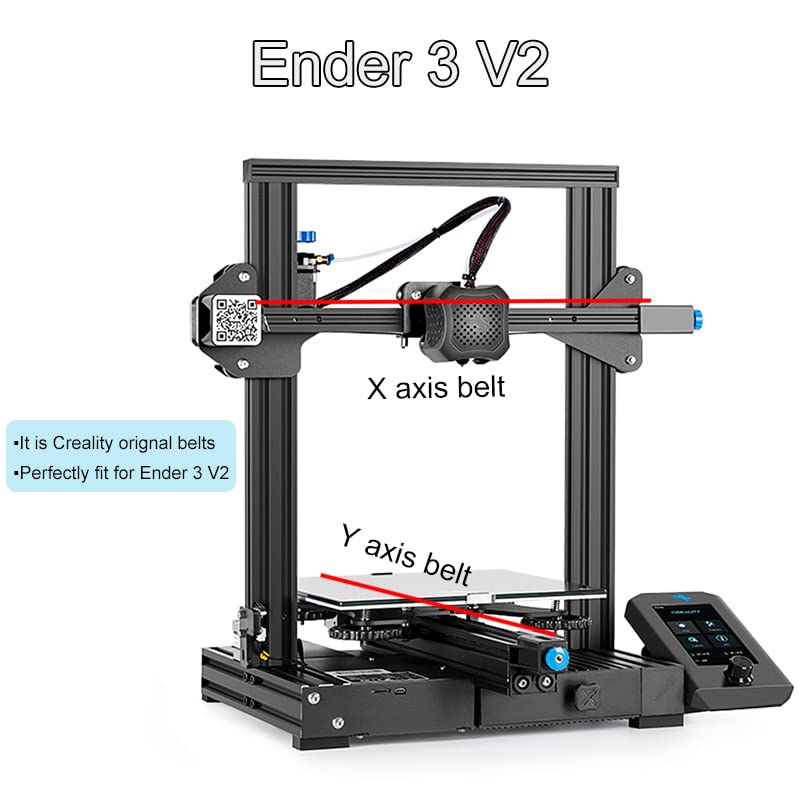 Creality Ender 3 V2 sabuk XY K - 3D Printing X Axis ulasan dan harga