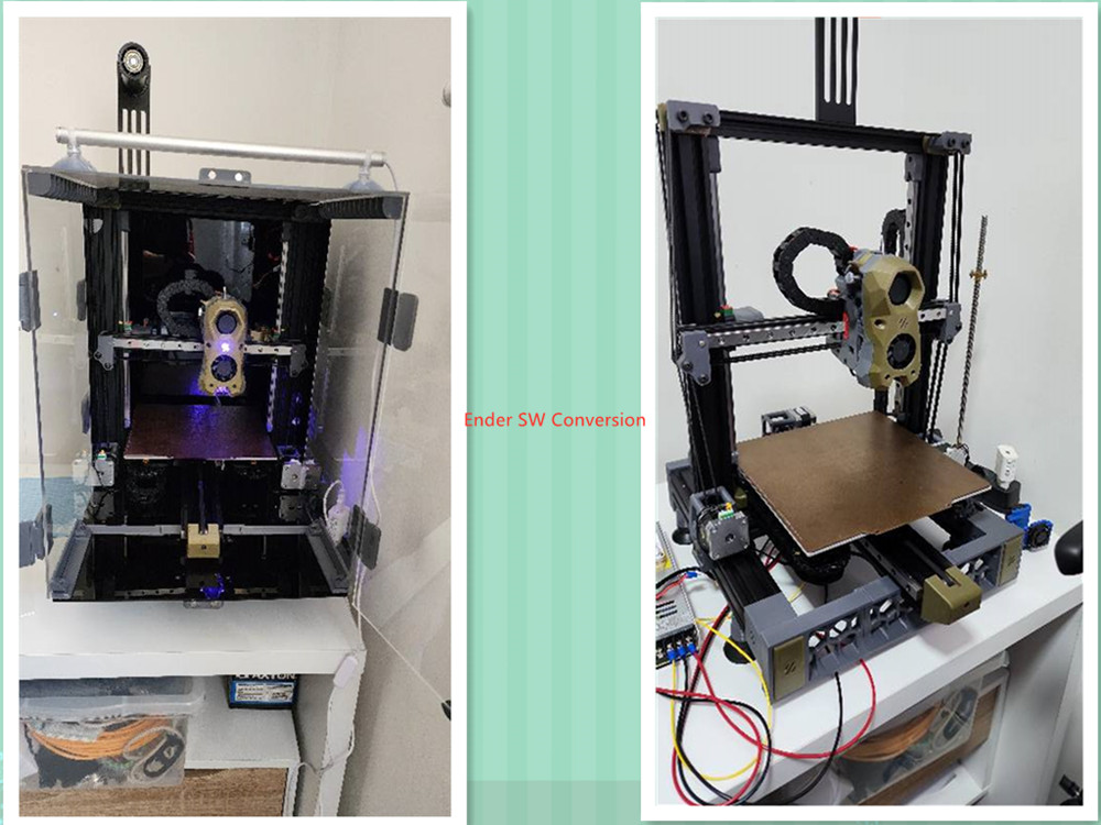 Kit peningkatan mesin CNC Funs - Ender 3 Upgrade Kit ulasan dan harga